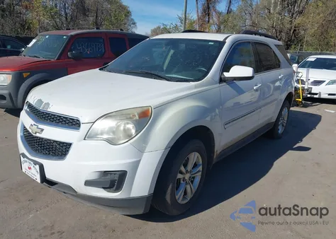 2010 Chevrolet Equinox Lt из США, поврежденный, VIN 2CNALDEW4A6394686